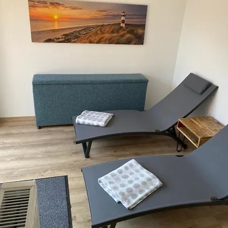 Apartman Flip-Flop Ferienwohnung Steg Buesum, Exklusiv, Infrarotkabine *